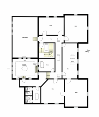 Foto - Büro in Potsdam 4.005,00 € 267 m²