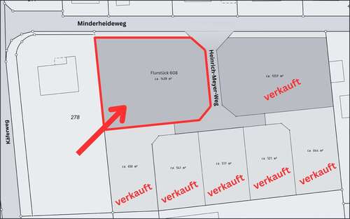 Foto - Grundstück zu verkaufen in Minden 509.800,00 € 1439 m²