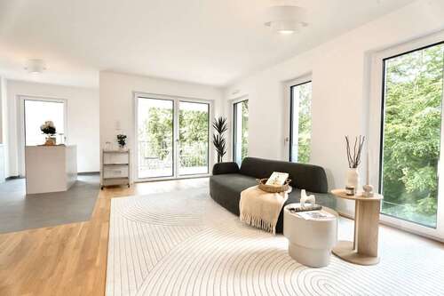 Foto - Wohnung zum Kaufen in Karlsruhe Waldstadt 578.500,00 € 92 m²
