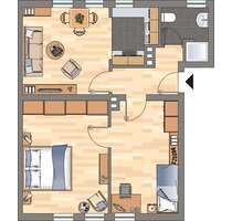 Wohnung zum Mieten in Wilhelmshaven 369,00 € 51.37 m²