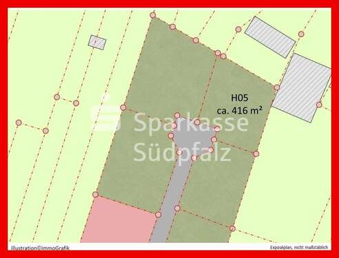 Foto - Grundstück zu verkaufen in Heuchelheim-Klingen 145.600,00 € 416 m²