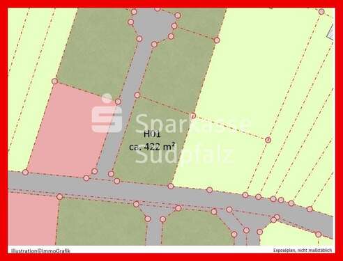 Foto - Grundstück zu verkaufen in Heuchelheim-Klingen 147.700,00 € 422 m²