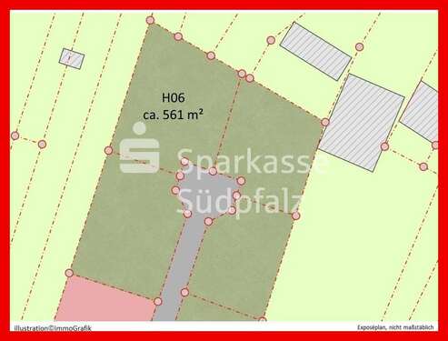Foto - Grundstück zu verkaufen in Heuchelheim-Klingen 196.350,00 € 561 m²