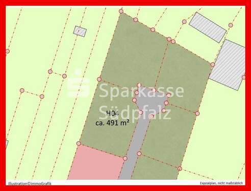 Foto - Grundstück zu verkaufen in Heuchelheim-Klingen 171.850,00 € 491 m²