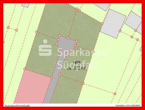 Foto - Grundstück zu verkaufen in Heuchelheim-Klingen 130.200,00 € 372 m²
