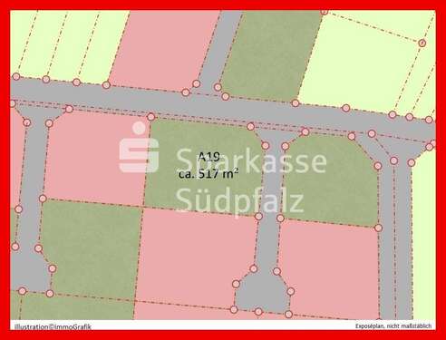Foto - Grundstück zu verkaufen in Heuchelheim-Klingen 175.780,00 € 517 m²