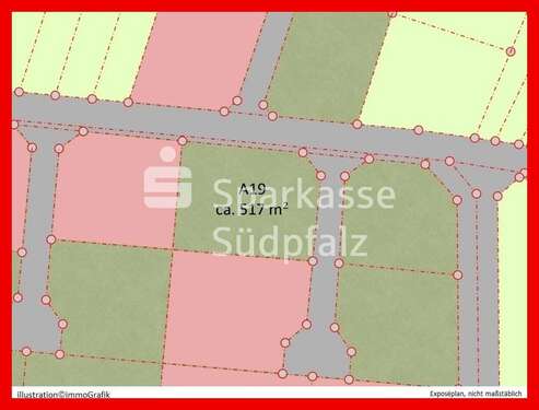 Foto - Grundstück zu verkaufen in Heuchelheim-Klingen 175.780,00 € 517 m²