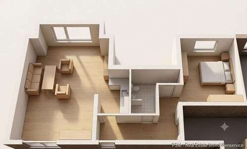 Foto - Wohnung zum Kaufen in Brachttal 69.000,00 € 47 m²