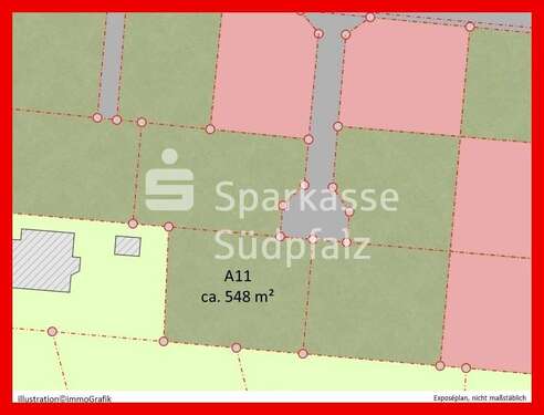 Foto - Grundstück zu verkaufen in Heuchelheim-Klingen 197.280,00 € 548 m²