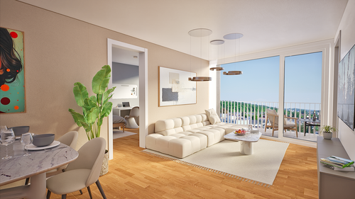 Foto - Wohnung zum Kaufen in Konstanz 626.500,00 € 76.5 m²