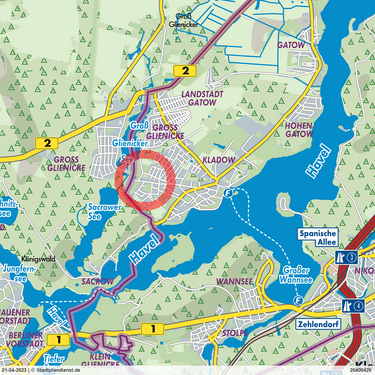 Foto - Grundstück zu verkaufen in Berlin 510.000,00 € 850 m²
