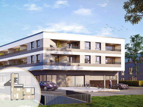 Foto - Wohnung zum Kaufen in Hattersheim am Main 397.500,00 € 72 m²