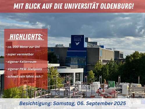 Foto - Wohnung zum Kaufen in Oldenburg 165.000,00 € 47 m²