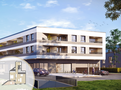 Foto - Wohnung zum Kaufen in Hattersheim am Main 399.000,00 € 71.3 m²