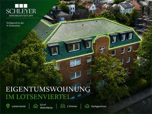 Foto - Wohnung zum Kaufen in Cuxhaven 129.000,00 € 53.04 m²