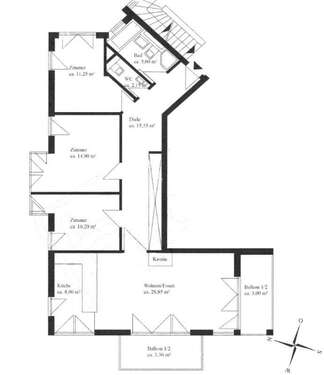 Foto - Wohnung zum Mieten in Haar 2.135,00 € 102 m²
