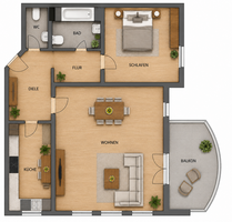 Wohnung zum Kaufen in Potsdam 352.000,00 € 64 m²