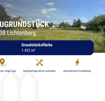 Grundstück zu verkaufen in LichtenbergErzgebirge 57.500,00 € 1422 m² - Lichtenberg/Erzgebirge