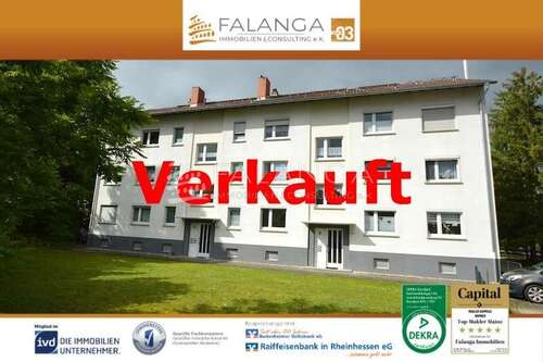 Foto - Wohnung zum Kaufen in Budenheim 149.000,00 € 50.57 m²