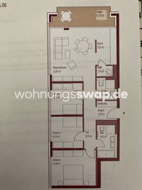 Foto - Wohnung zum Mieten in Berlin 1.700,00 € 100 m²