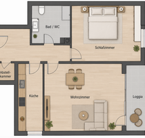 Wohnung zum Kaufen in Waldkraiburg 130.000,00 € 55 m²