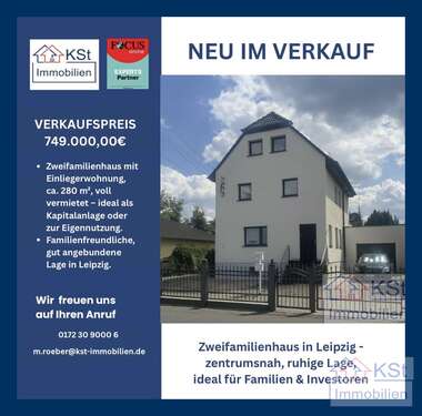 Foto - Haus zum Kaufen in Leipzig 749.000,00 € 280 m²