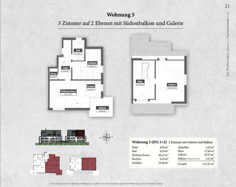 Foto - Wohnung zum Kaufen in Mering 665.000,00 € 111.41 m²