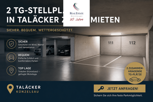 Foto - Garage zu vermieten in Künzelsau-Taläcker 120,00 €
