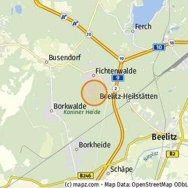 Foto - Grundstück zu verkaufen in Beelitz 290.000,00 € 1161 m²