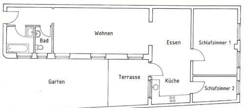 Foto - Wohnung zum Mieten in Krefeld 960,00 € 87 m²
