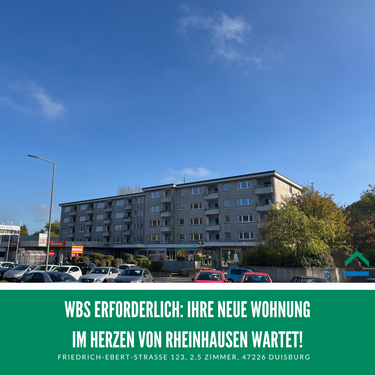 Foto - Wohnung zum Mieten in Duisburg 304,27 € 58.74 m²