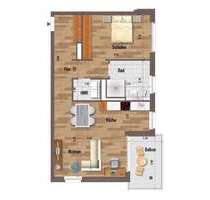 Wohnung zum Mieten in Mönchengladbach 1.040,00 € 72 m²