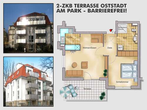 Foto - Wohnung zum Kaufen in Mannheim 370.000,00 € 62 m²