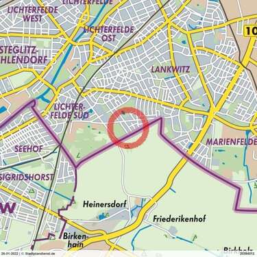 Foto - Grundstück zu verkaufen in Berlin 890.000,00 € 750 m²