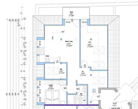 Foto - Wohnung zum Mieten in Reinheim 990,00 € 90 m²