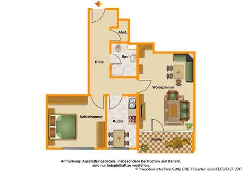 Foto - Wohnung zum Kaufen in Bonn 189.000,00 € 63 m²