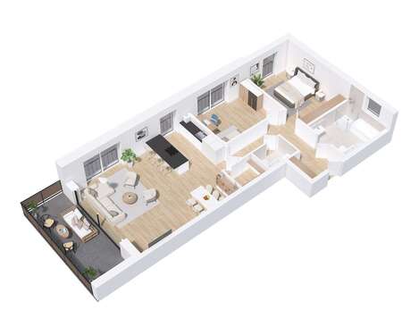 Foto - Wohnung zum Kaufen in Künzelsau 555.000,00 € 98 m²