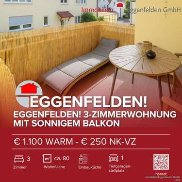 Foto - Wohnung zum Mieten in Eggenfelden 800,00 € 80 m²