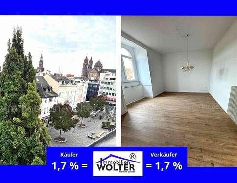 Foto - Wohnung zum Mieten in Worms 1.250,00 € 160 m²