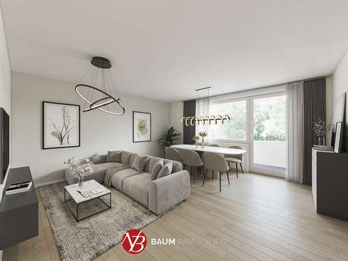 Foto - Wohnung zum Kaufen in Düsseldorf Unterbach 249.000,00 € 76 m²