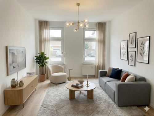 Foto - Wohnung zum Mieten in Magdeburg 470,80 € 58.85 m²