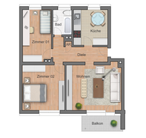 Wohnung zum Mieten in Siegen 650,00 € 72.58 m²