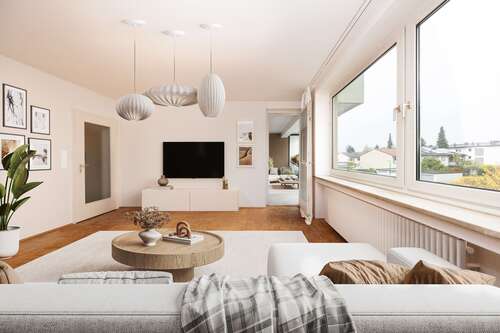 Foto - Wohnung zum Kaufen in Neuried 479.000,00 € 72.8 m²