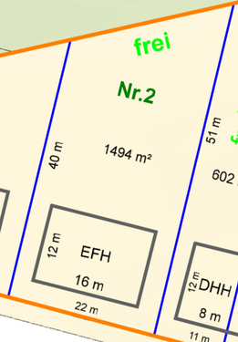 Foto - Grundstück zu verkaufen in Meerbusch 995.000,00 € 1494 m²
