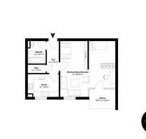 Wohnung zum Mieten in Markkleeberg 570,00 € 51.5 m²