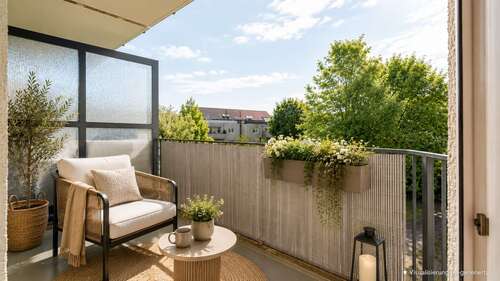 Foto - Wohnung zum Kaufen in Glienicke Nordbahn 219.000,00 € 59 m²