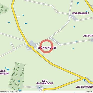 Foto - Grundstück zu verkaufen in Marlow 25.000,00 € 2891 m²