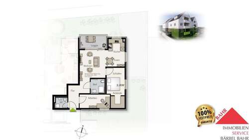 Foto - Wohnung zum Kaufen in Weil im Schönbuch 399.000,00 € 71 m²