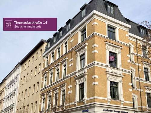 Foto - Wohnung zum Mieten in Halle 350,00 € 40.24 m²