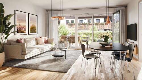 Foto - Wohnung zum Kaufen in Kirchzarten Zarten 396.500,00 € 50.67 m²